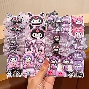 Harga Grosir - Ikat Rambut Anak Lucu / Karet Rambut Karakter 18 PCS