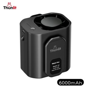 Quạt đeo hông nhỏ gọn 10000mAh quạt Quạt USB rảnh tay nhỏ gọn có thể đeo quạt có kẹp gắn sạc dự phòng có thể sạc lại gió mạnh