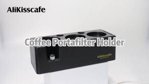 AliKisscafe Cà Phê Tamping Station Portafilter Giá Đỡ Espresso Giỏ Lọc Giá ABS Barista Dụng Cụ Phụ Kiện Cho Kích Cỡ 51MM-58MM