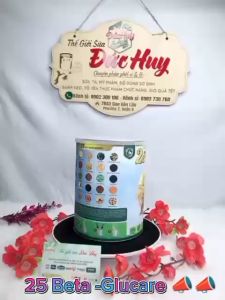 Sữa bột 25 Beta Glucare 750g (Dinh dưỡng xanh cho người tiểu đường)