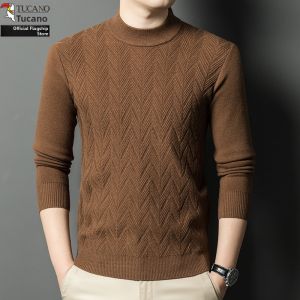 TUCANO | Spring Casual Round Neck Solid Color Knitwear