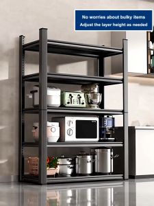 MIKI Kệ Để Đồ Kệ Nhà Bếp Đa NăngĐựng Đồ Nồi Cơm Điện Lò Nướng 3/4/5 tầng