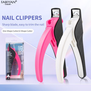 Nail Cutter For Fake Nails Anti Splash Acrylic Nail Art Edge Cutter Nail Tip Trimmer Nail Clipper