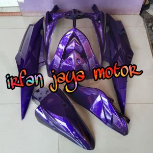 Full bodi halus Cover body full halus yamaha Mio Soul karbu ungu