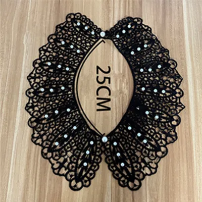 Phụ Kiện Cổ Áo Nữ Ren Viền Trang Trí Cổ Áo Giả Chống Ánh Sáng Mùa Hè Đa Năng Phong Cách Trung Quốc Đại Lục Phụ Kiện