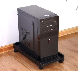 ORICO ABS Computer CPU Stand with Wheels Stable Vertical Stand For Computer Cases PC Tower Waterproof Thermal Hollow Design