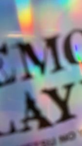 Stiker Hologram Zoro One Piece Ukuran 8 cm