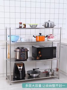 Kệ Bếp Inox Cao Cấp Kệ Để Đồ Inox 304 Nhập Khẩu Kệ Lò Vi Sóng