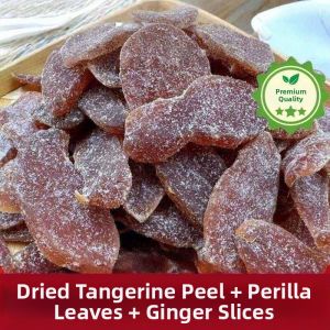 Health Preserving Candied Ginger with Tangerine Peel and Perilla Sugar Snack