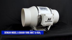 MATSUNAGA 8 INCH INLINE DUCT BOOSTER FAN (MBF 200-8)