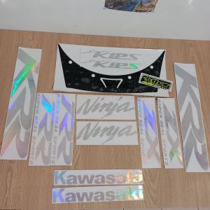 striping stiker cutting Ninja Kawasaki KRR ZX 150 CBU RR Old Stiker cutting motor