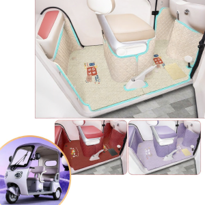 Thảm Lót Chân Full Coverage Độc Quyền cho Xe Điện Ba Bánh Jinpeng Panda MAX-B