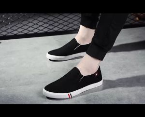 Angelie รองเท้า รองเท้าผ้าใบสำหรับผู้ชาย ใส่สบาย NO.B027