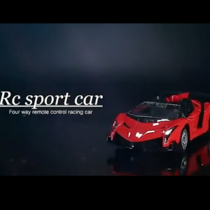 Olahraga RC 2.4G - 2 Warna Putar & Lembut Mainan Edukatif Anak - Control Remote Toys Kontrol Baterai remot mainan rc bensin pvc gratis oren mobil