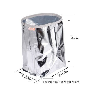Túi Cách Nhiệt Bằng Giấy Bạc Chống Thấm Nước Bên Trong Túi Cách Nhiệt Bền Bỉ Dùng Cho Nhà Bếp Và Ngoài Trời Bằng Vật Liệu Thân Thiện Với Môi Trường