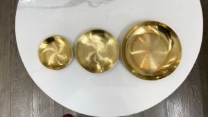 Đĩa Xin Đài Âm Dương Bằng Đồng 3 Cỡ: ĐK 11cm (180g) ĐK 14cm (280g) ĐK 18cm (490g)