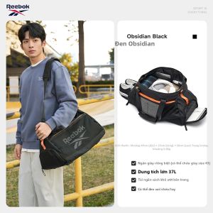 Reebok | Túi Thể Thao Du Lịch Đeo Chéo Dung Tích Lớn Ngăn Khô Ướt Riêng