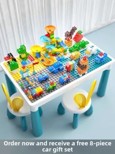 XIDIQI | Multifunctional Educational Building Blocks Table