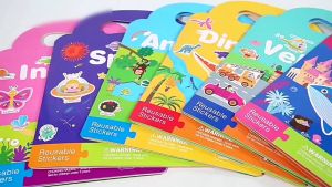 Buku Stiker Sticker Book Reusable Buku Aktivitas Anak ST0062