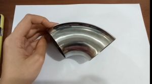 Elbow Stainless CH 1 1/2 stainless steel interior teknik