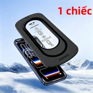 Miếng Dán Cường Lực iPhone 18ProMax Kèm Dụng Cụ Dán Dễ Dàng Độ Cứng 9H Phim Độ Nét Cao Dành Cho 18PRO 18/17/16
