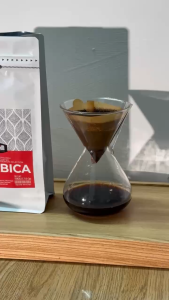 Cà Phê Arabica Cầu Đất Size 18 Rang Mộc - Xay Sẵn - Nguyên Hạt - Pha Phin Pha Máy Nguyên Hạt Gu Americano & Cold Brew