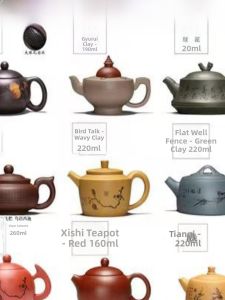 Handmade Purple Clay Teapot Yixing Teapot Gongfu Tea Set Various Pot Shapes Built-In Filter Net Electric Kiln Commercial Use