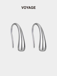 ต่างหูหยดน้ํานอน ผู้หญิง เจาะเรียบง่ายไม่ซ้ําใคร ดีไซน์ เครื่องประดับหูแบบถอดได้สบาย สไตล์เกาหลี