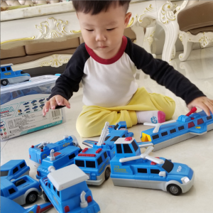 Magnetic Building Blocks Educational Toys For Children DIY Magic Train Truck Vehicle Plane Construction Engineering Excavator
