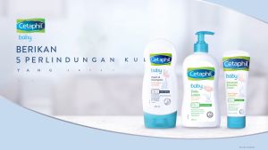 Cetaphil Baby With Organic Calendula Advanced Protection Cream - Krim Pelembap Kulit Bayi Yang Kering