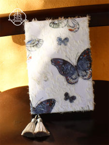 Handmade Tassel Texture Fabric Book Covers Set A5A6 Journal Notebook Envelope Cultural Business Supplies Stationery