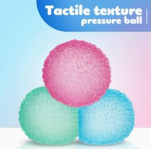 1pcs Ice Hockey Maltose Soft Candy Mochi Sensory Toy Transparent Pressure Resistant Slow Rebound Stress Relieving Toy