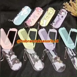 SISIR 2in1 / SISIR LIPAT SIMPLE / SISIR LIPAT SANRIO /SET SISIR + KACA LIPAT / SISIR TRAVEL / SISIR KEKINIAN PT 6320
