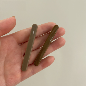 Purple County Korean-style Duckbill Clip Hairpin Set for Women High-end Feeling Side Clip for Fine Hair