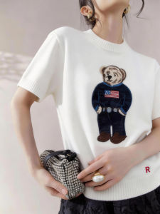 QINGNAER | Youthful Casual Style Plus Size Knitted Shirt