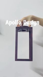 (Xưởng HCM) Đèn Gỗ Treo Tường Chữ Nhật [Sơn Màu] Decor Phòng Ngủ Homestay Coffee Shop.