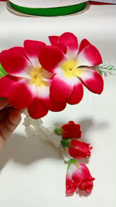 กิ๊บติดผมดอกลีลาวดี มีชายอุบะ ดอกลีลาวดี กิ๊บติดผม กิ๊บ กิ๊บติดดอกไม้ ดอกไม้ประดิษฐ์ 1ชิ้น ดอกไม้ประดับผม