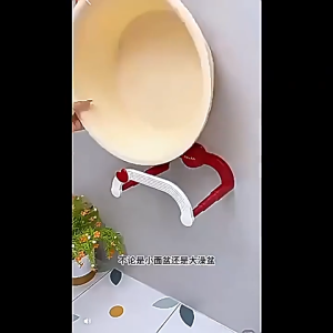 Suction Cup Retractable Basin Storage Rack Wall Mounted No Drill Bathroom Organizer