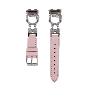 Uhada | Luxury Female Watch Band KT Cutout Diamond Huawei 10 and 8nfc