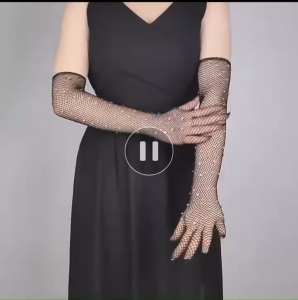 Vớ Tay Đính Đá Với Thiết Kế Quyến Rũ Cùng Chất Liệu Mềm Mại Thoáng Khí Nhiều Màu Sắc Tha Hồ Cho Chị Em Lựa Chọn Phối Đồ