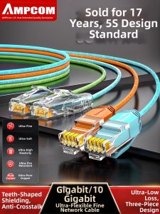 Ultrathin High-speed Cat6a Ethernet Cable