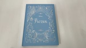 Disney Frozen Story Book Beautiful Hardcover Gold Foil Gift Edition for Children 69 Pages