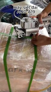 Máy đóng đai máy siết dây đai dùng khí nén chính hãng AQD A19