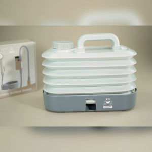 Folding 2-in-1 Collapsible Camping Water Container 10L Portable Bucket & Camping Water Jug with Spout - Water Storage Containers BPA Free Camping Cooking Carrier Jug for Water Pack for Hiking & Emergency Water Pouches