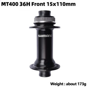 SHIMANO | Moay-ơ Xe Đạp Trước Shimano HB-MT400-B 36H 15x110mm Boost Center Lock Disc Dành Cho Xe Đạp Leo Núi