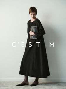 CEST M | Đầm A-line Elegance Tơ Lụa Ánh Bóng Nhẹ