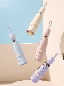 Flower Style Sun Umbrella for Women Beach Parasol UV Blocking Folding Mini Umbrella Free Shipping Windproof Outdoor Umbrellas