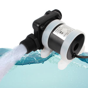 DC 12V 24V Brushless Solar Motor Water Pump Water Heater Shower Floor Heating Booster Pump Micro Submersible Water Pump