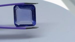 Natural Tanzania Blue Color Tanzanite 12.40 Cts.Emerald Cut Eye Clean Loose Gemstone