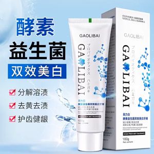 Enzyme Probiotic Whitening Toothpaste Gum Care Fresh Breath Mint Anti-Cavity Toothpaste 100g SG Ready Stock